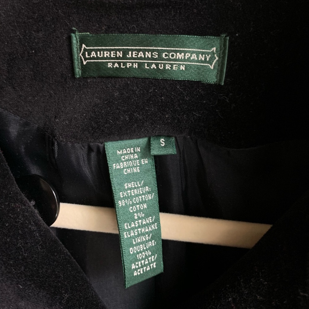 Double breasted velvet blazer - Picture 5 of 6